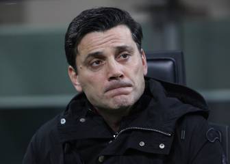 Zapata cambia de técnico, Montella es destituido de Milan
