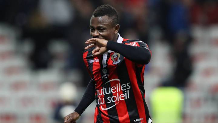 El centrocampista marfileño del Niza, Jean-Michaël Seri.