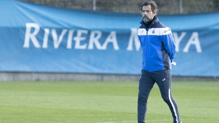 Quique Sánchez Flores, entrenador del Espanyol.