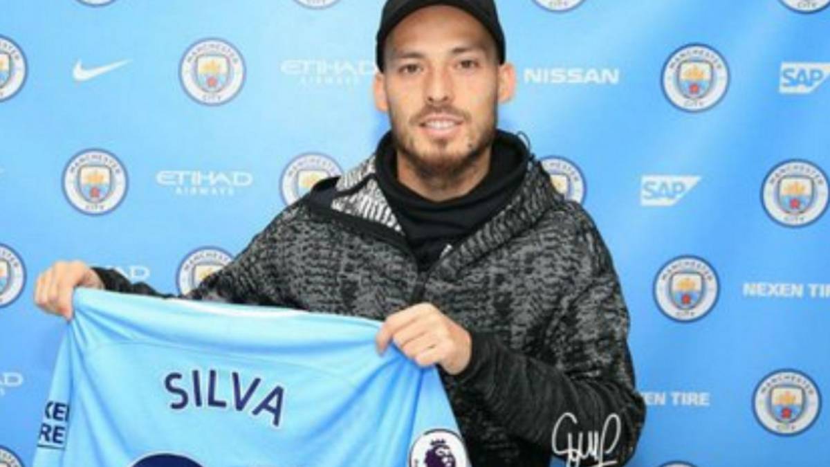 Camiseta Manchester City David Silva Camiseta Manchester City David Silva