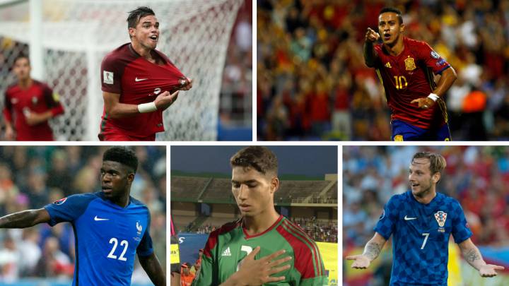 El porcentaje de jugadores de cada selección del Mundial que han nacido fuera de sus fronteras.