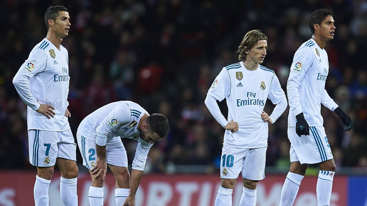 Athletic vs Real Madrid en directo y en vivo online, jornada 14 de LaLiga Santander 2017/18, sábado, 2 de diciembre a las 20:45 horas en As.