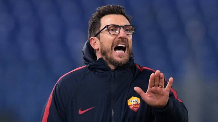 Di Francesco: "El empate contra el Atlético fue determinante"