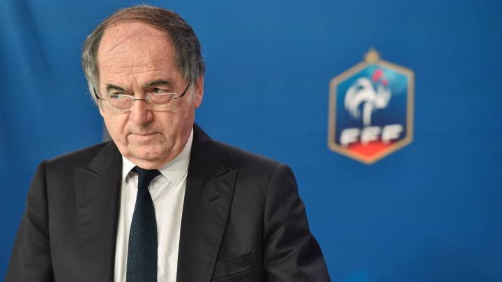 Noël Le Graët, presidente federación francesa de fútbol.