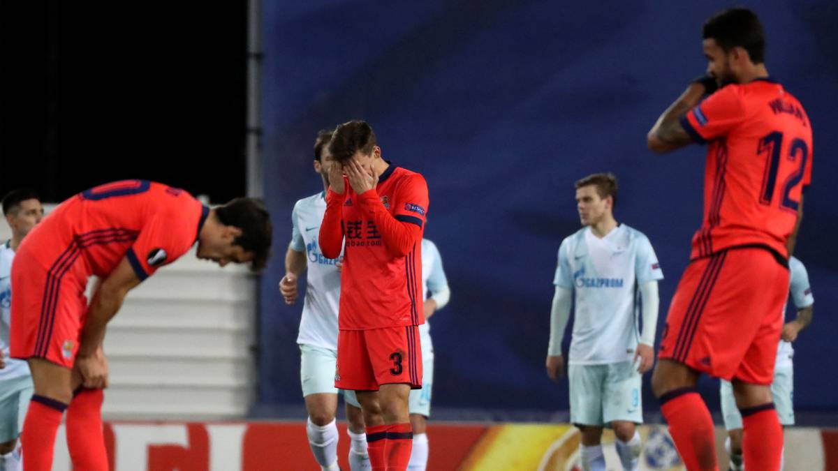 La Real pasa como segunda de grupo tras perder ante el Zenit