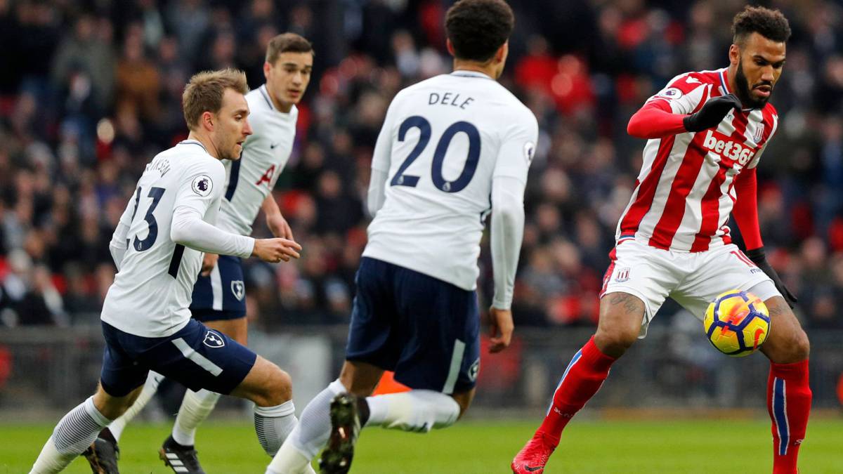 Tottenham pasa por encima del Stoke con doblete de Kane