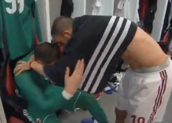 Los tifosi atacan a Donnarumma y se derrumba en el vestuario