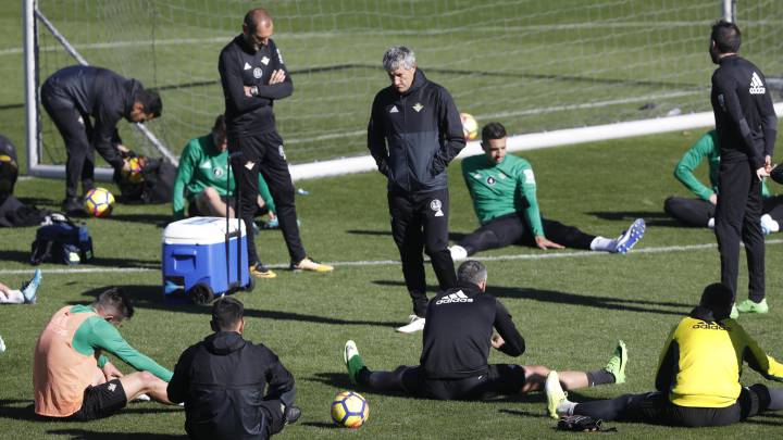 El entrenador del Betis Quique Setién lleva siete partidos sin ganar. Con Lugo y Las Palmas vivió incluso peores rachas, de 8 y 10 encuentros sin triunfos.