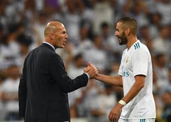 Zidane: nueve defensas a su '9'