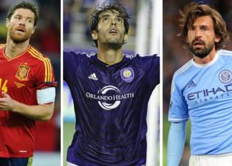 Los cracks retirados en 2017: Kaká, Pirlo, Totti, Xabi Alonso...
