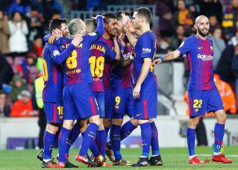 Barcelona golea a Deportivo y aumenta su ventaja como líder