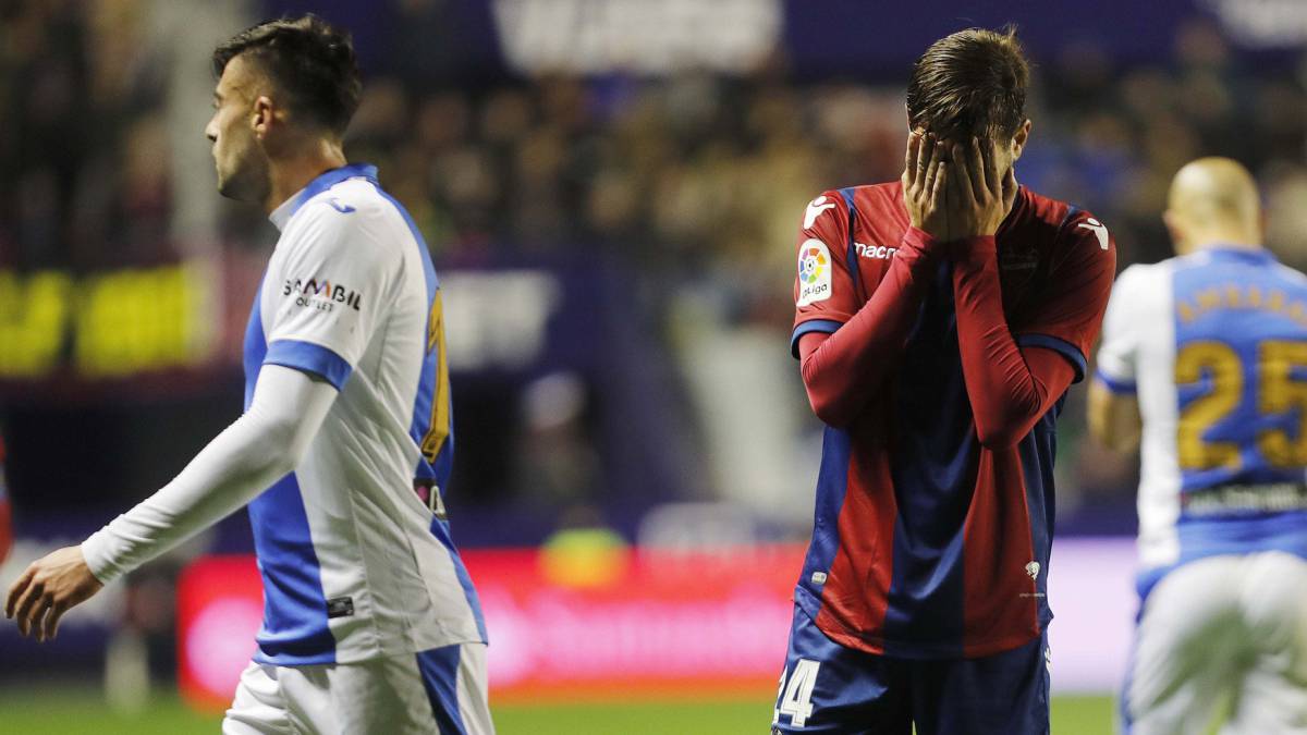 Resumen del Levante 0-0 Leganés. El equipo pepinero saca un punto del Ciutat de Valencia con un jugador menos por la expulsión de Amrabat.