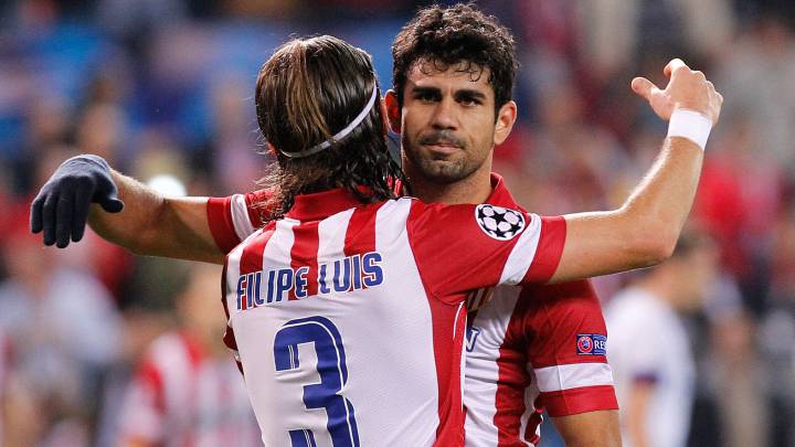 Filipe y Diego Costa.