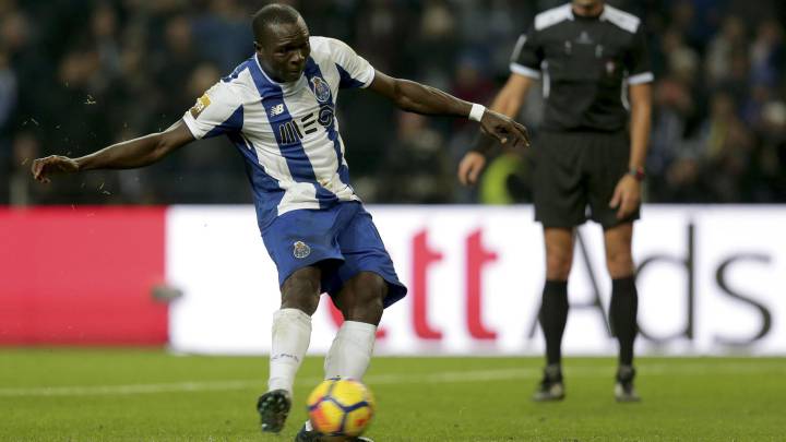 El delantero camerunés del Oporto, Vincent Aboubakar.