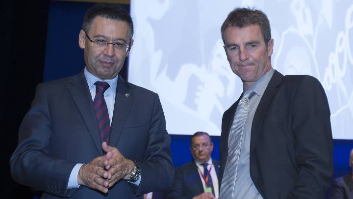 Bartomeu con Robert.