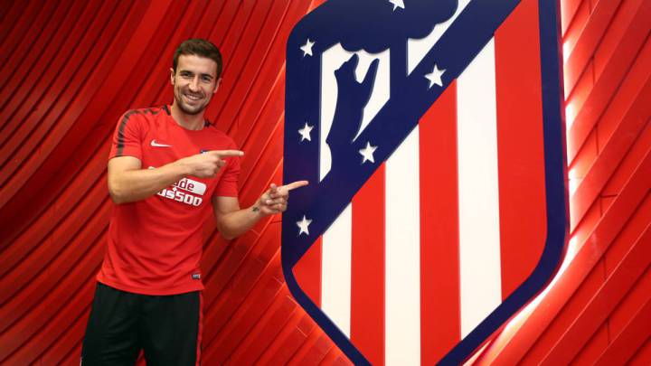 El capitán del Atlético de Madrid, Gabi Fernández, renovará hasta 2019.