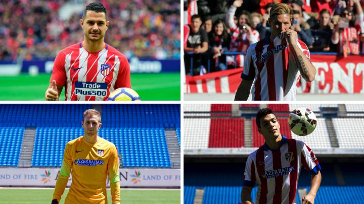 Vitolo, Torres, Oblak y Raúl Jiménez.