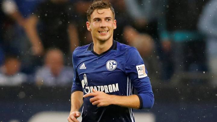 Goreztka, jugador del Schalke 04.