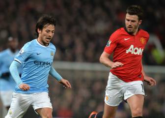 El detalle de clase de Michael Carrick con David Silva