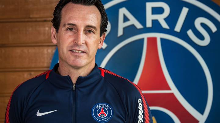 Emery, entrenador del PSG.