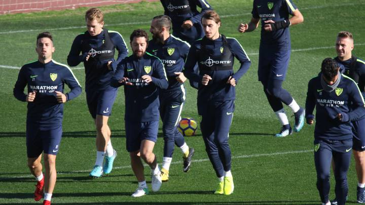 Iturra inicia su segunda etapa en el Málaga contra el Hamburgo