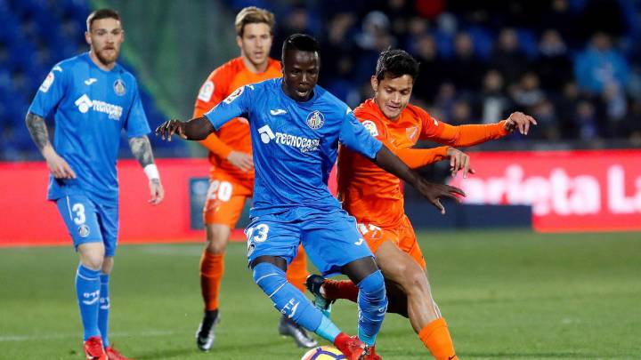Getafe-Málaga en directo online: LaLiga Santander
