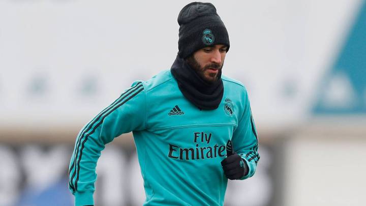 Benzema vuelve con sus peores números en el Madrid.