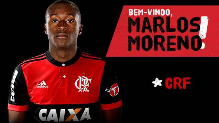 Más competencia para Vinicius: Marlos Moreno llega a Flamengo
