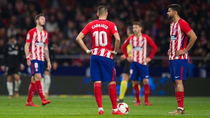 1x1 del Atlético: los de Simeone conceden y lo pagan