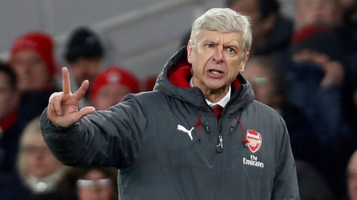 Wenger dirige al Arsenal ante el Crystal Palace.