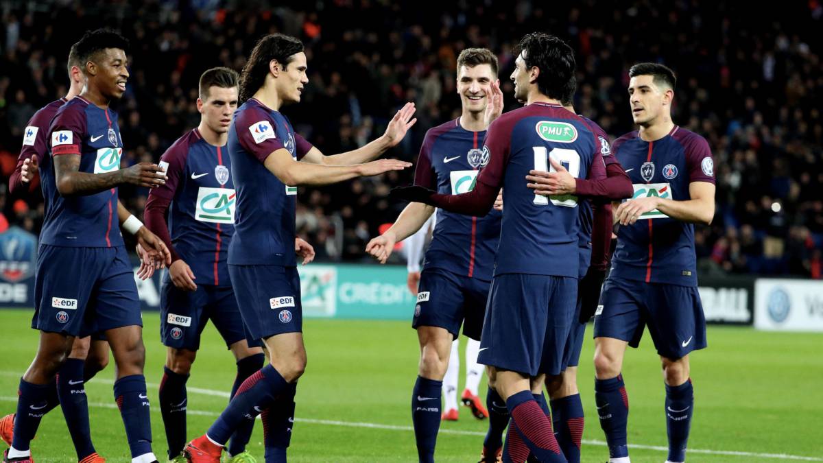 PSG, ante el Guingamp.