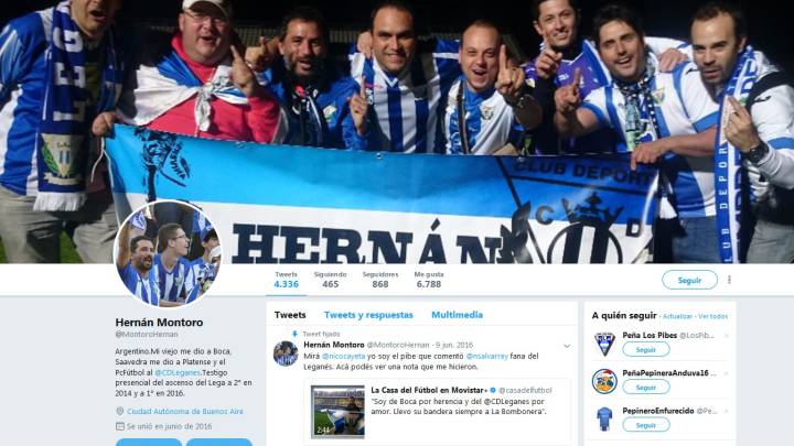 La carta del hincha argentino del Leganés que se hizo viral