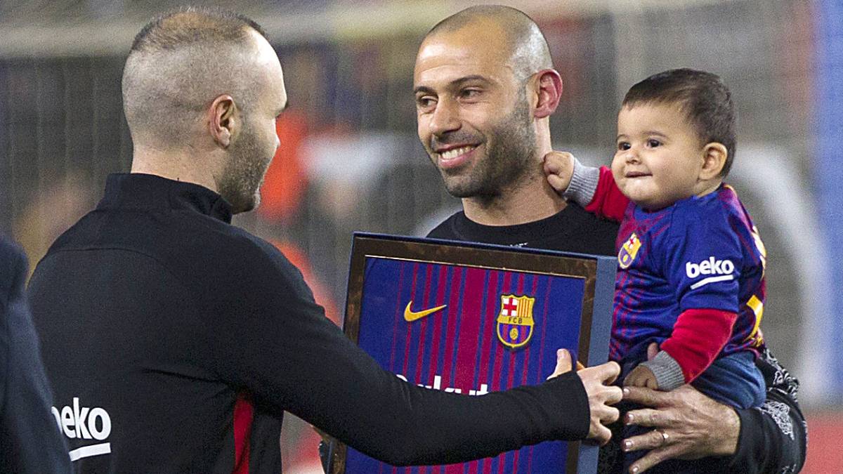 Adiós con emoción de Mascherano: deja 5,5 millones en las arcas azulgrana