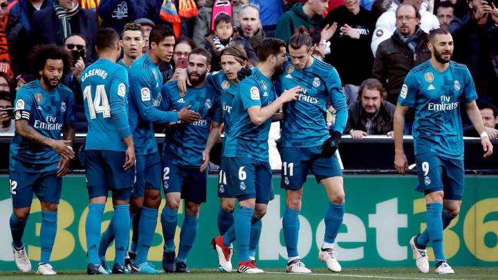La bbC, titular 280 días después en el Real Madrid.