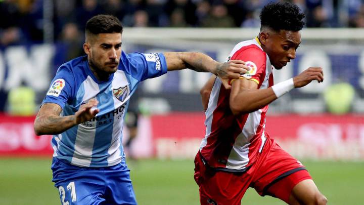 El Málaga de Iturra empata con Girona y se hunde como colista