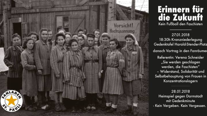 El gran gesto del St. Pauli alemán con las víctimas del Holocausto