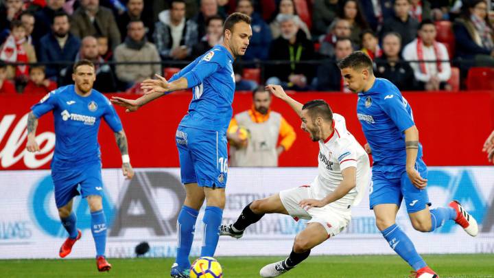 Sevilla-Getafe: goles, resumen y resultado