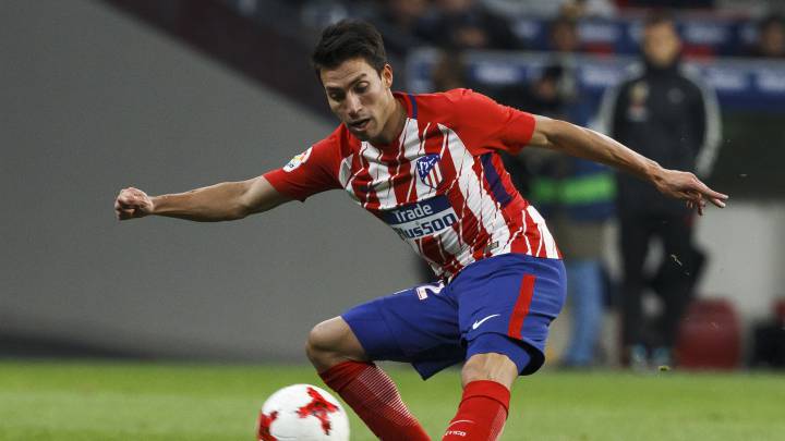 Gaitán, en el partido de vuelta de Copa contra el Elche.