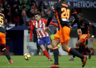 Atlético de Madrid-Valencia en imágenes