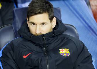 Primera suplencia de Messi en Liga en lo que va de temporada