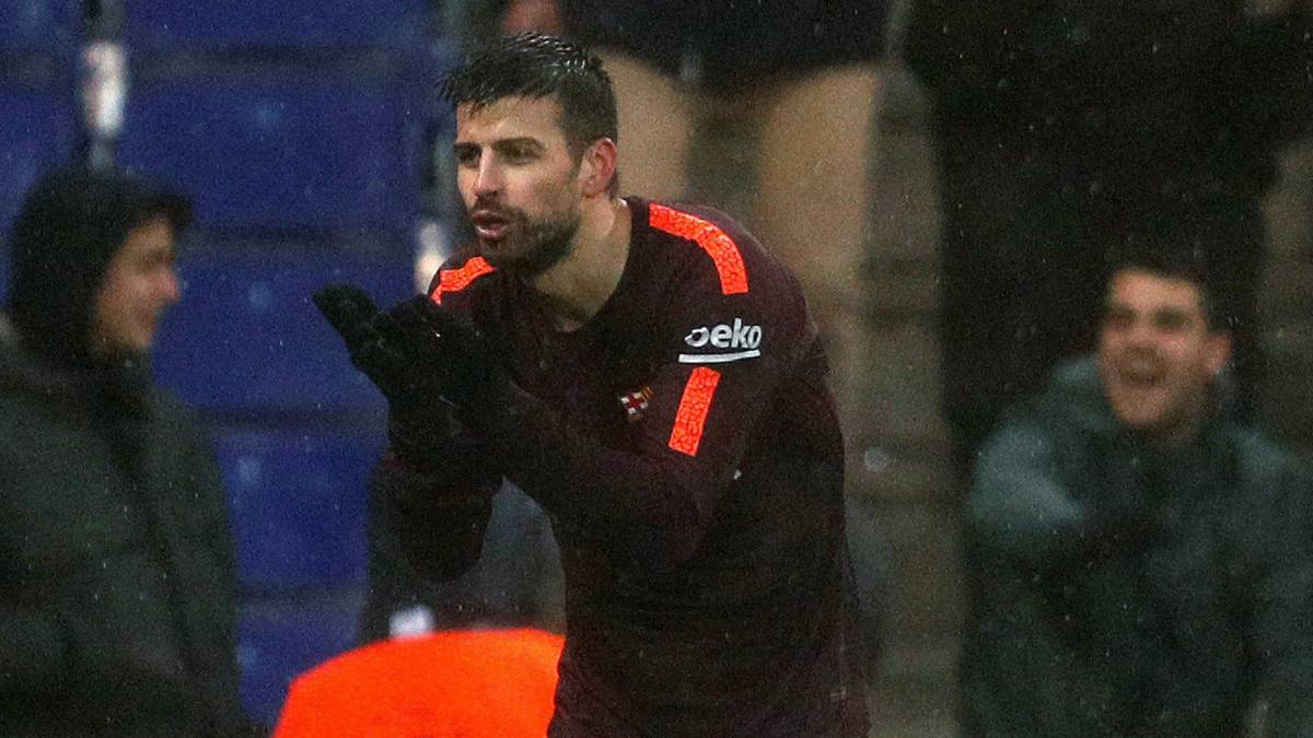 Piqué: "Mandar callar era lo mínimo que podía hacer..."