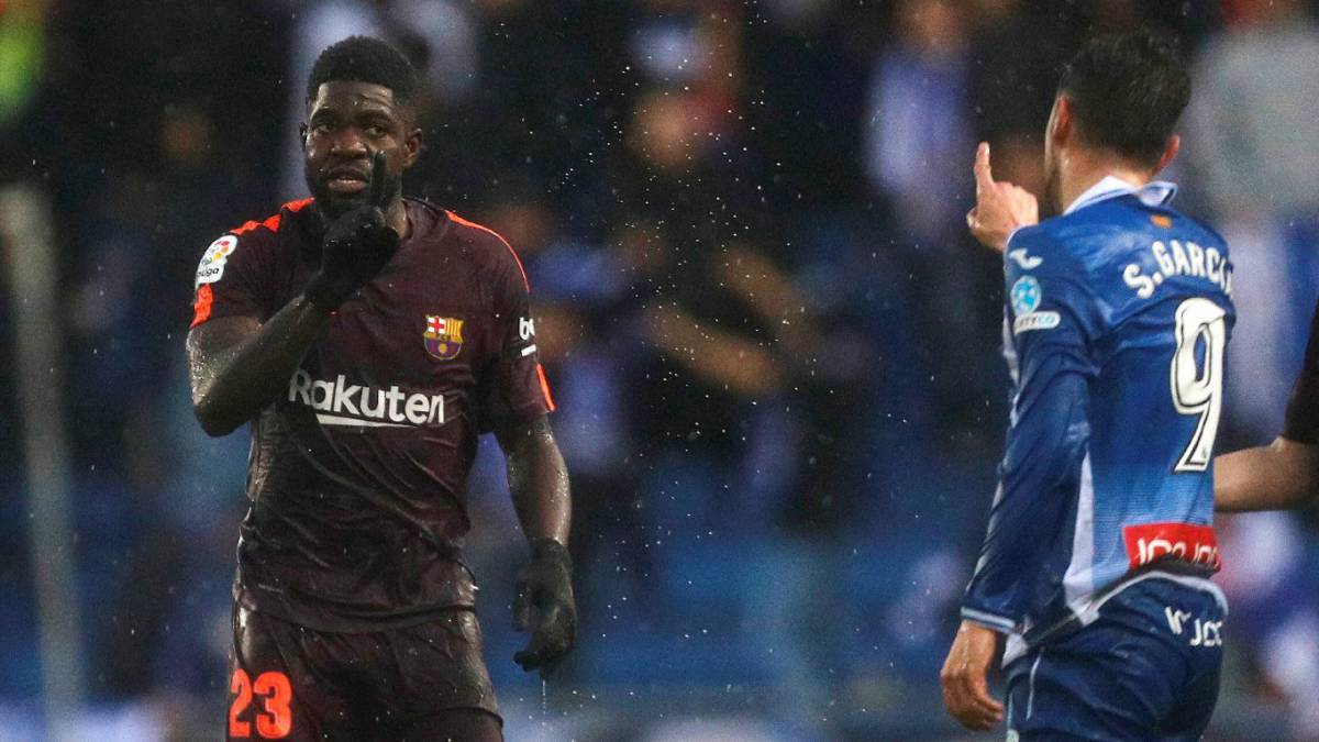 Umtiti, victime d'une insulte raciste lors d'Espanyol-Barça
