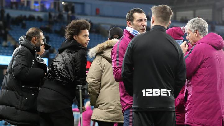 Sané no estará en la Champions contra el Basilea y seguramente tampoco en la final de la Copa de la Liga.