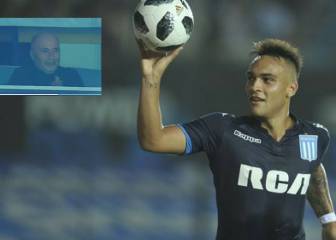 Lautaro hace un hat-trick y Sampaoli no puede contenerse