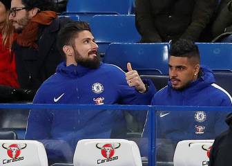 Giroud augura batalla con Morata en el Chelsea