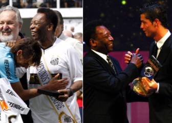 La curiosa felicitación de Pelé en las redes a Cristiano y Neymar