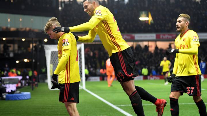 El Watford golea al Chelsea y pone contra las cuerdas a Conte