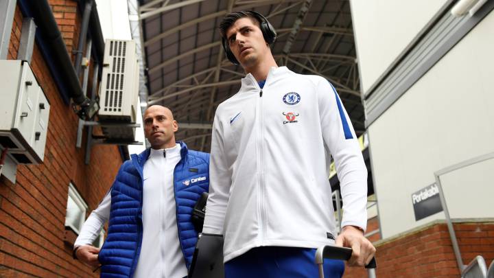 El representante de Courtois ya confesó que se reunía regularmente con los dirigentes del Real Madrid.