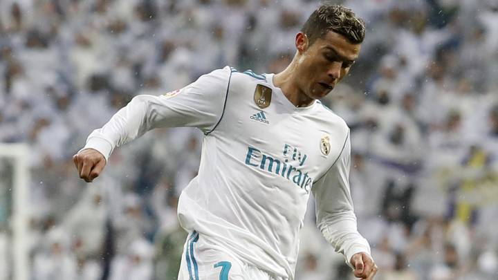 El jugador portugués del Real Madrid, Cristiano Ronaldo, durante un encuentro.