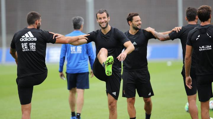 Agirretxe vuelve al Bernabéu recuperado dos años después